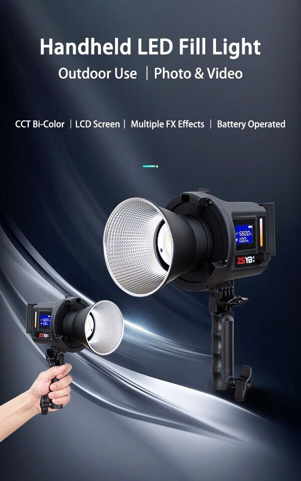 80W Handheld LED Video Light