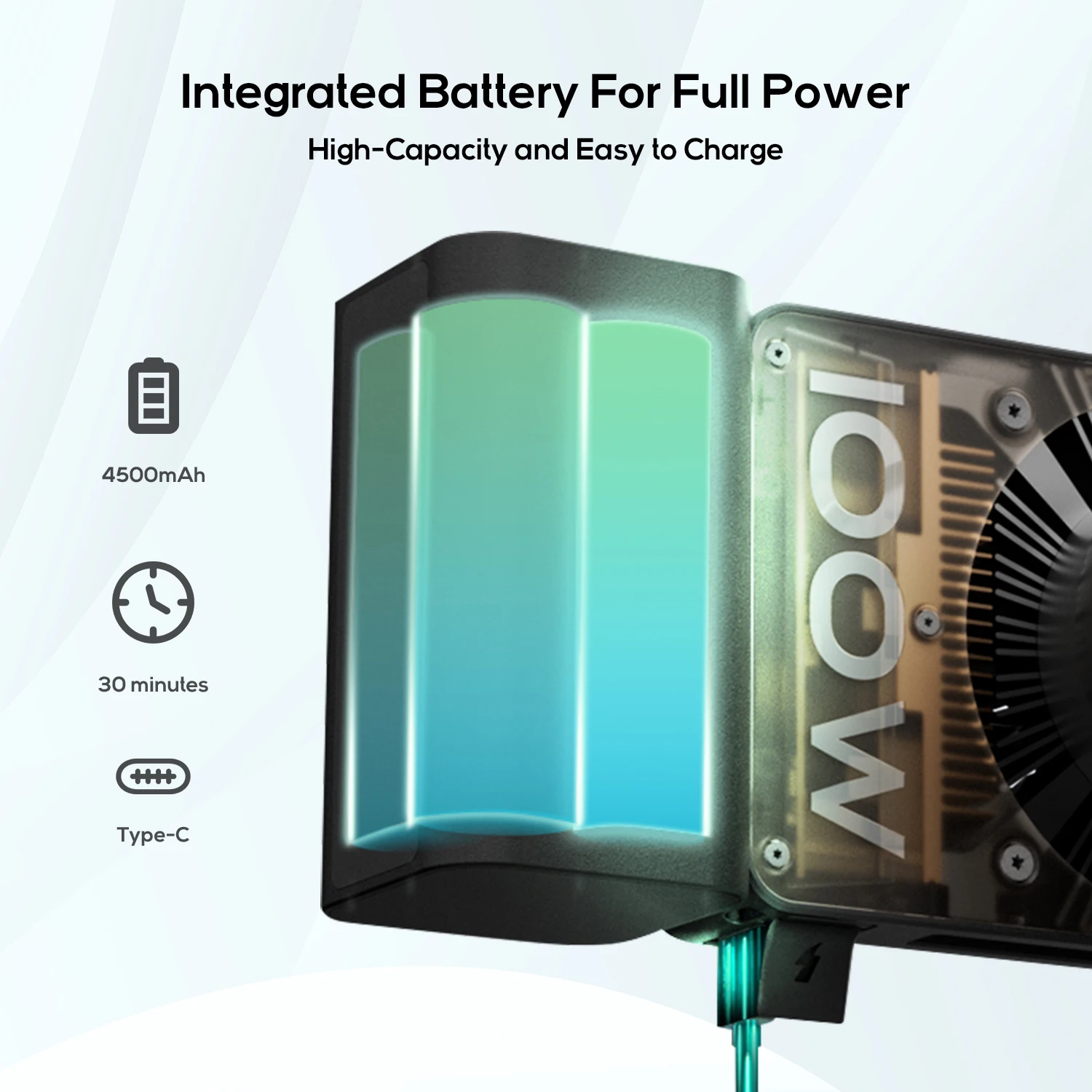 portable video light