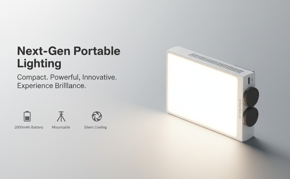 Portable LED Video Light